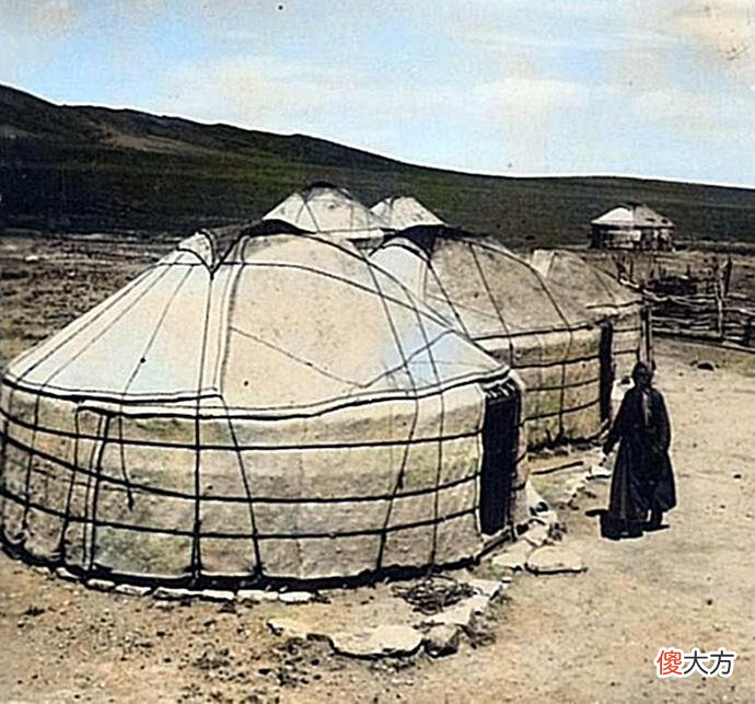 【历史故事】内蒙古乌兰察布老照片：1941年8月四子王旗的风土人情