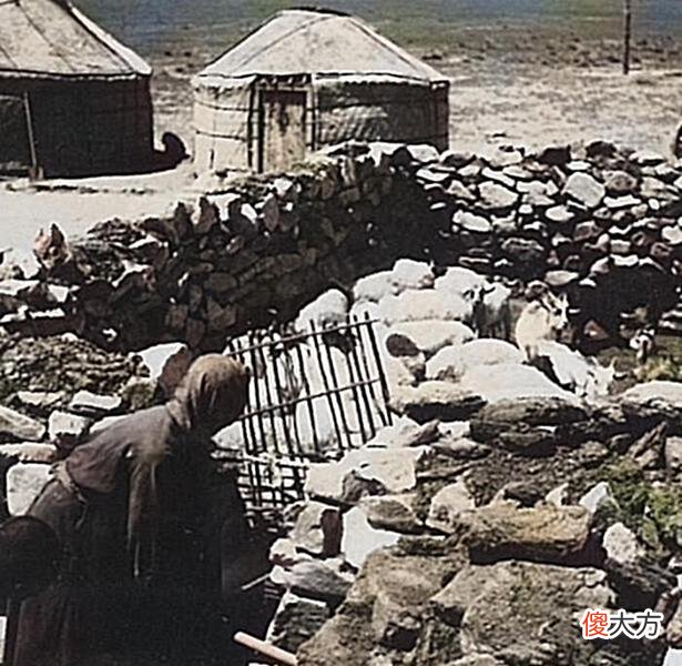 【历史故事】内蒙古乌兰察布老照片：1941年8月四子王旗的风土人情