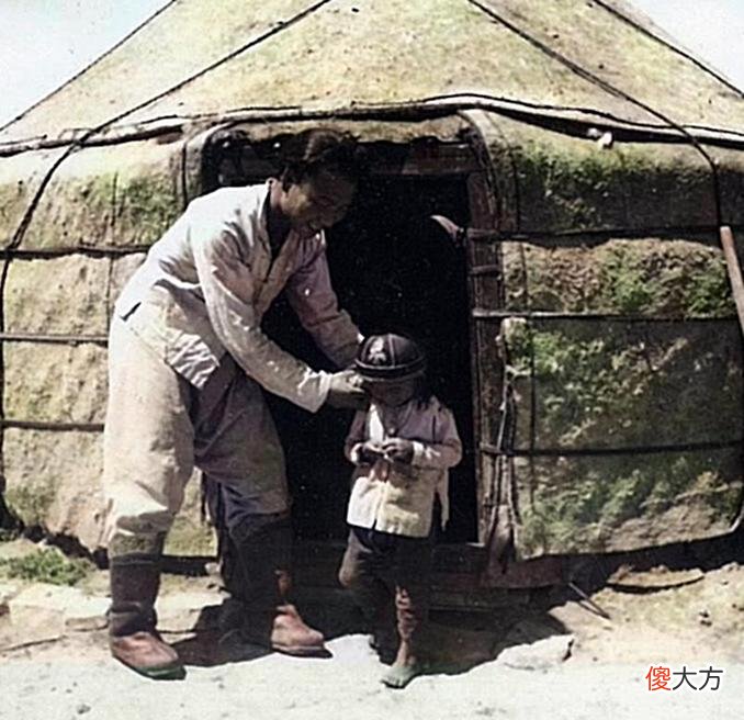 【历史故事】内蒙古乌兰察布老照片：1941年8月四子王旗的风土人情