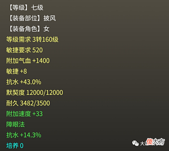 【游戏迷】大话西游2:老玩家看不懂的佩饰,居然卖了1万元?难道因为抗水