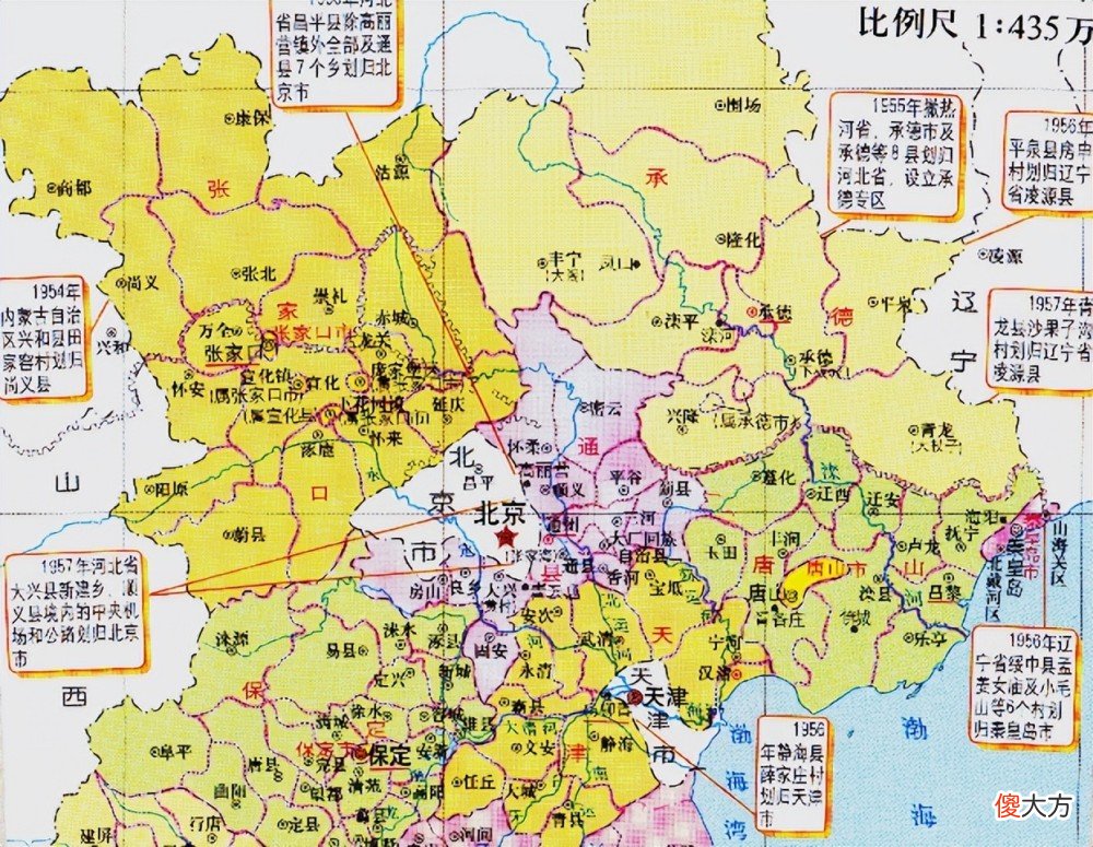 【历史故事】河北和北京的辖区调整,河北省的11个县,为何划归了北京市?