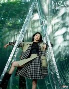 【就爱时尚】Baby新大片美到我了！穿中国风迪奥裙变身森林仙女，离婚后更显嫩