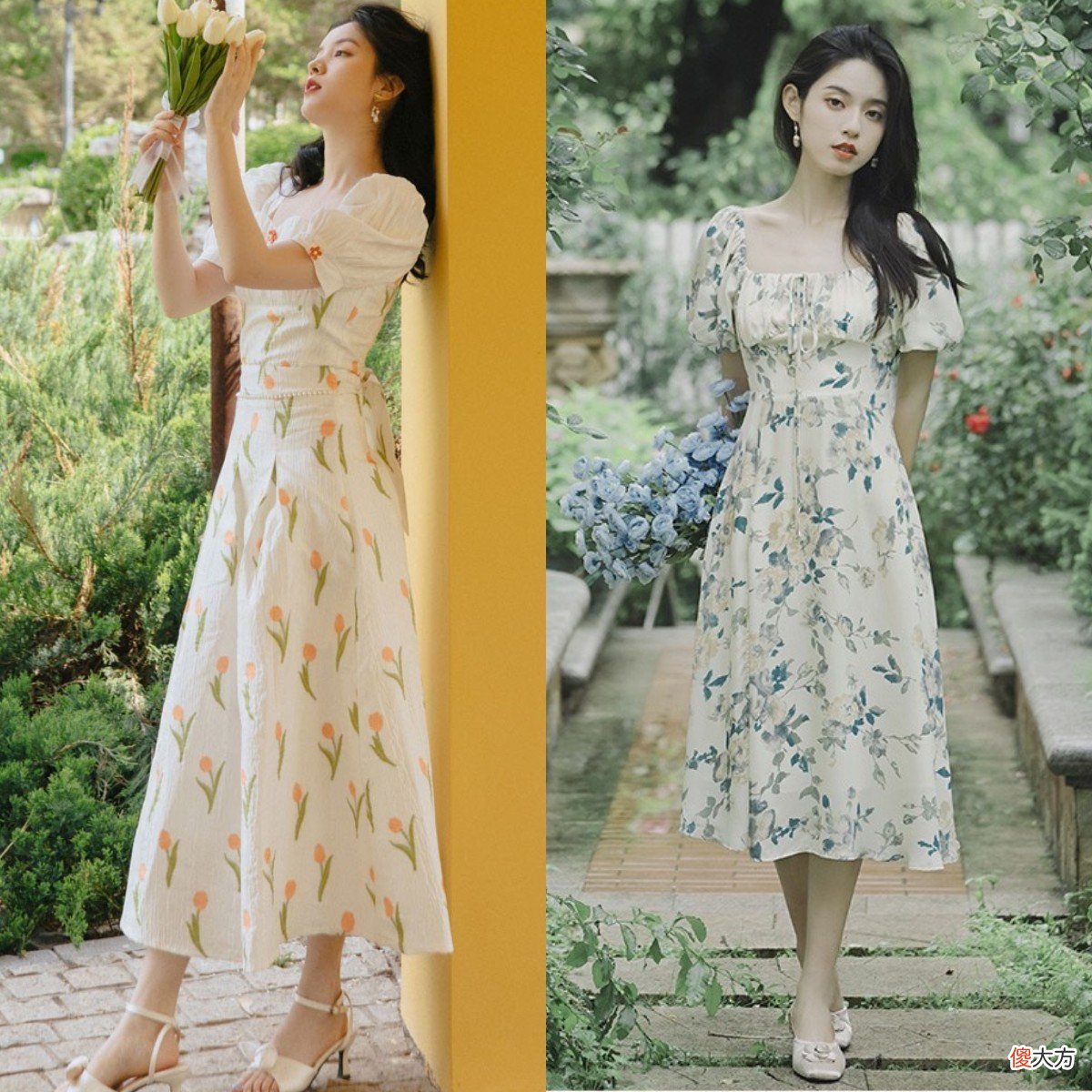 【时尚一点】夏天，突然火了的“碎花裙”这样挑选，可甜可御姐，美到骨子里