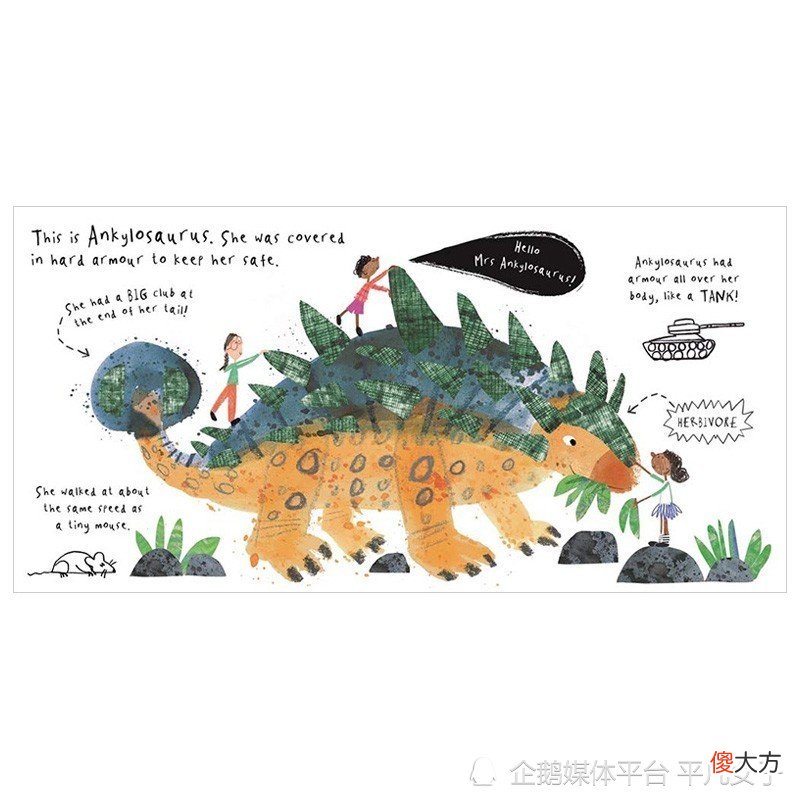 你好，恐龙先生：一本好玩有趣的动物认知翻翻书