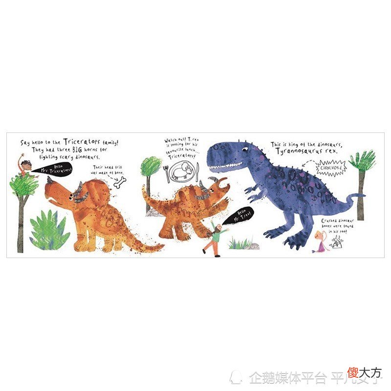 你好，恐龙先生：一本好玩有趣的动物认知翻翻书