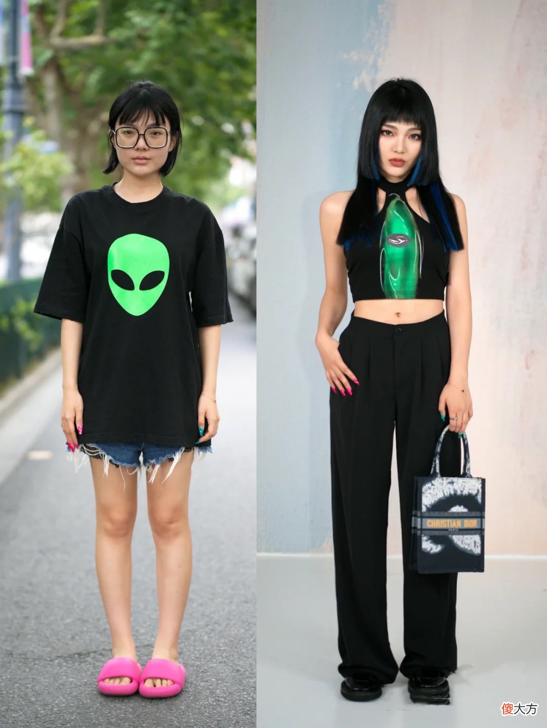 【就爱时尚】女人“打扮”与“不打扮”,看完对比图才明白,颜值真没那么重要