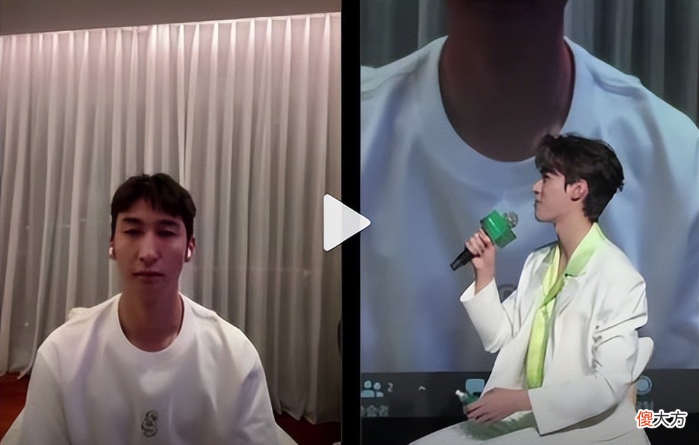 【就爱时尚】龚俊白西装绿衬衫，简约纯白，点缀新绿！网友：冰淇淋系清爽少年