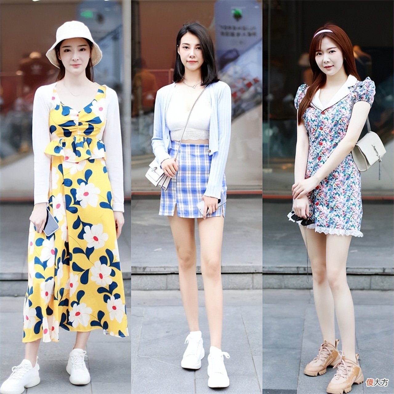 【时尚一点】被“杭州女生”圈粉了，出街都在穿裙子＋运动鞋，却个个气质高级