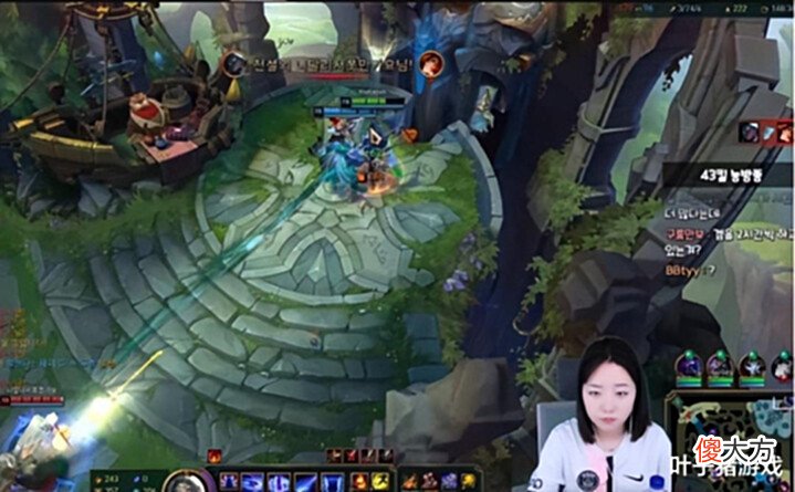 【游戏迷】韩服LOL女主播拒绝演员无理要求,惨被血虐3小时和封号14天!