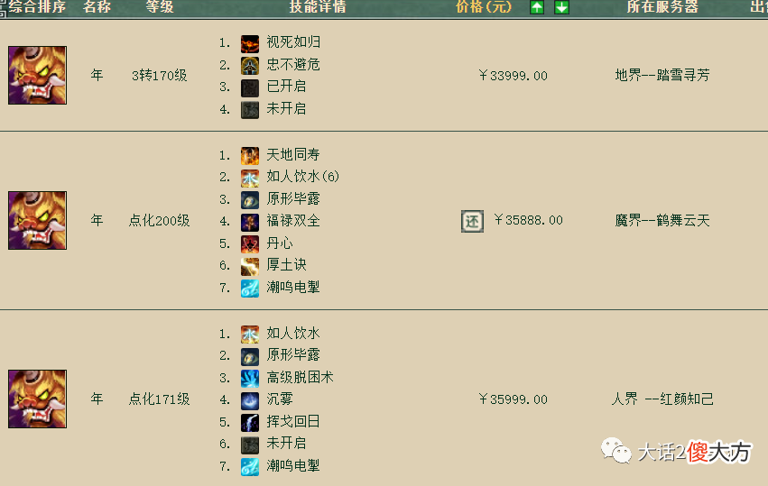 【游戏迷】大话西游2：老玩家为曾经错过15000元的神兽年，而后悔不已