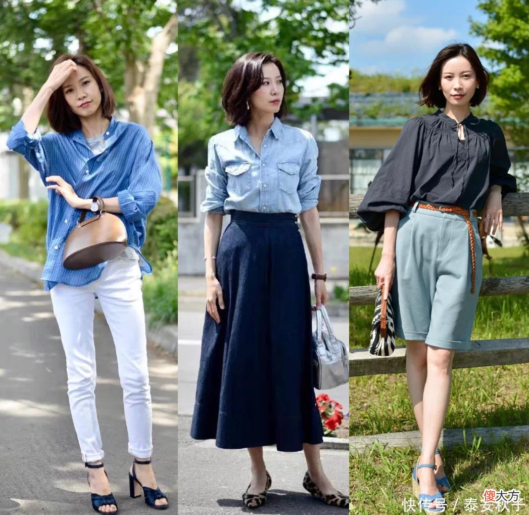 【就爱时尚】突然发现：50、60岁的女人，7月还是穿“日常款+单鞋”最美！
