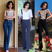 【就爱时尚】不要总穿阔腿裤，今年试试“喇叭裤”，复古摩登显腿细