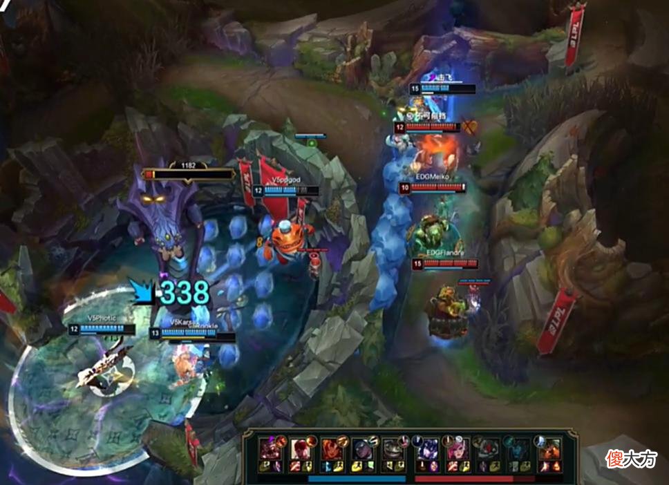 【游戏世界】LPL夏季赛：V5零封EDG，Photic拿下五杀，Rookie达成700场成就！