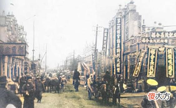 【历史故事】老照片：1936年的辽源，清代的盛京猎场，繁华的东北“小上海”