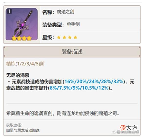【游戏迷】原神有哪些平民能满精的“神”级武器？这些都是！就是有点费肝……