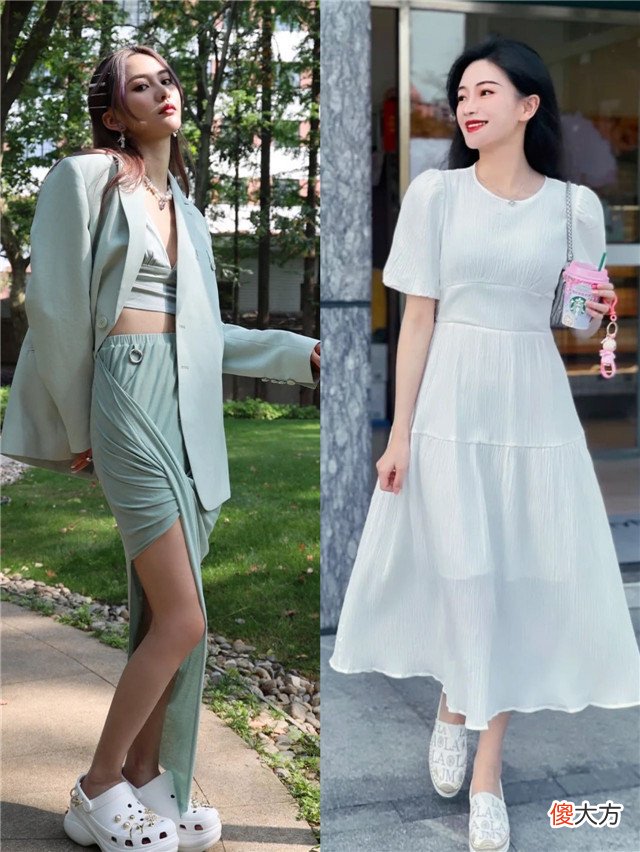 【时尚一点】女人不管30岁还是50岁，穿裙都要远离这3款鞋，另外2款更洋气显高