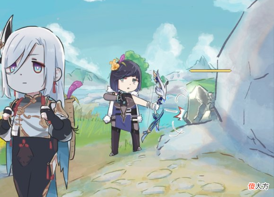 【游戏迷】原神:什么叫顶级二创?心脏弱真君,以一己之力,创出申鹤夜兰CP