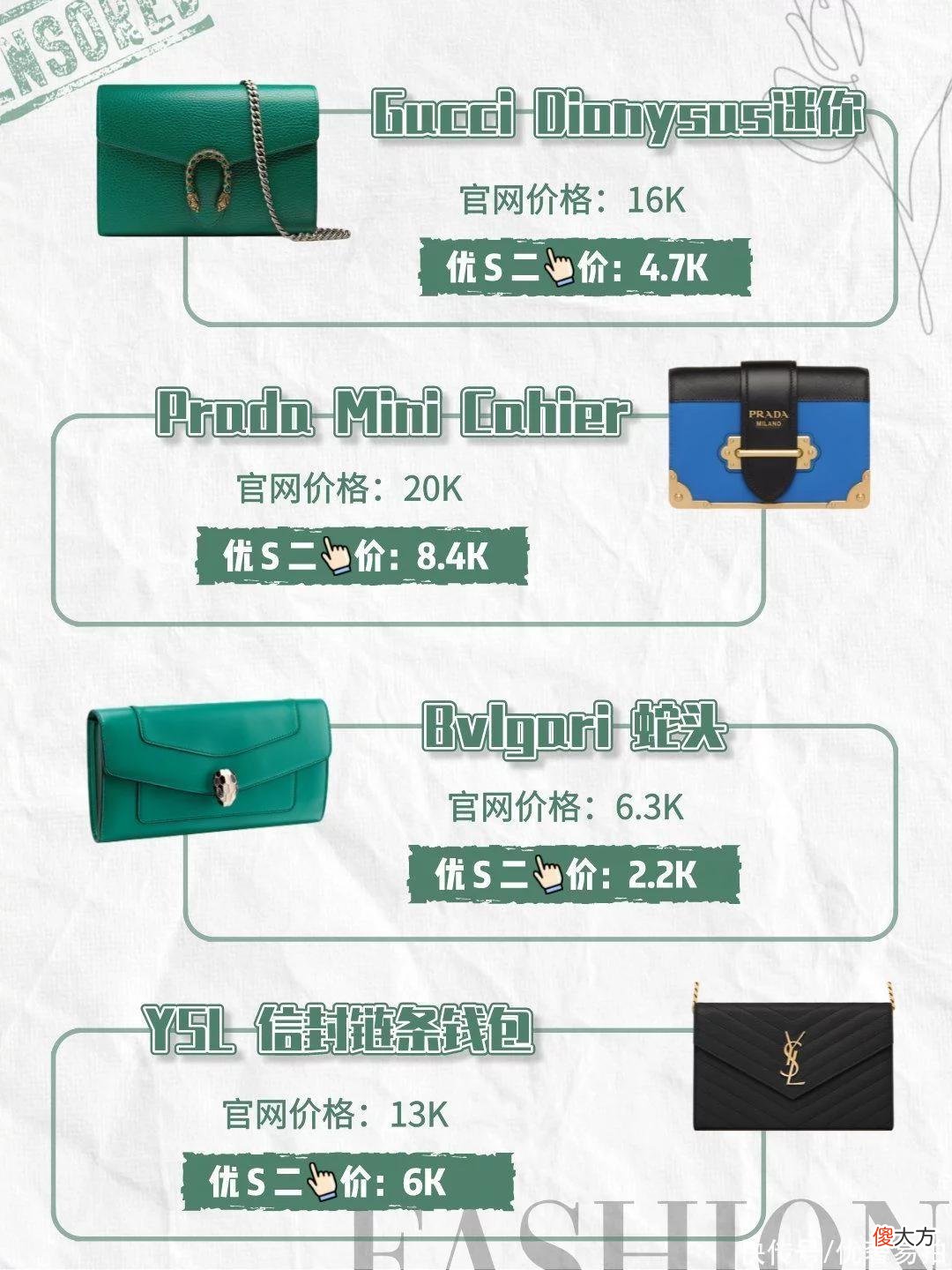 【就爱时尚】WOC包包大合集｜附价格｜