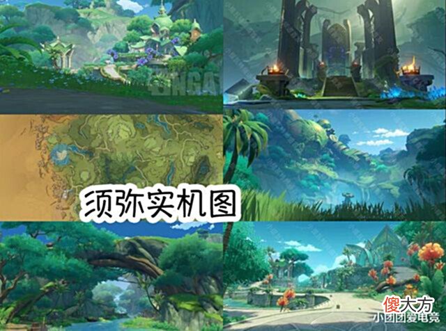 【游戏迷】原神须弥实机图巨美,6款新武器2套圣遗物曝光,3.0草神妮露登场