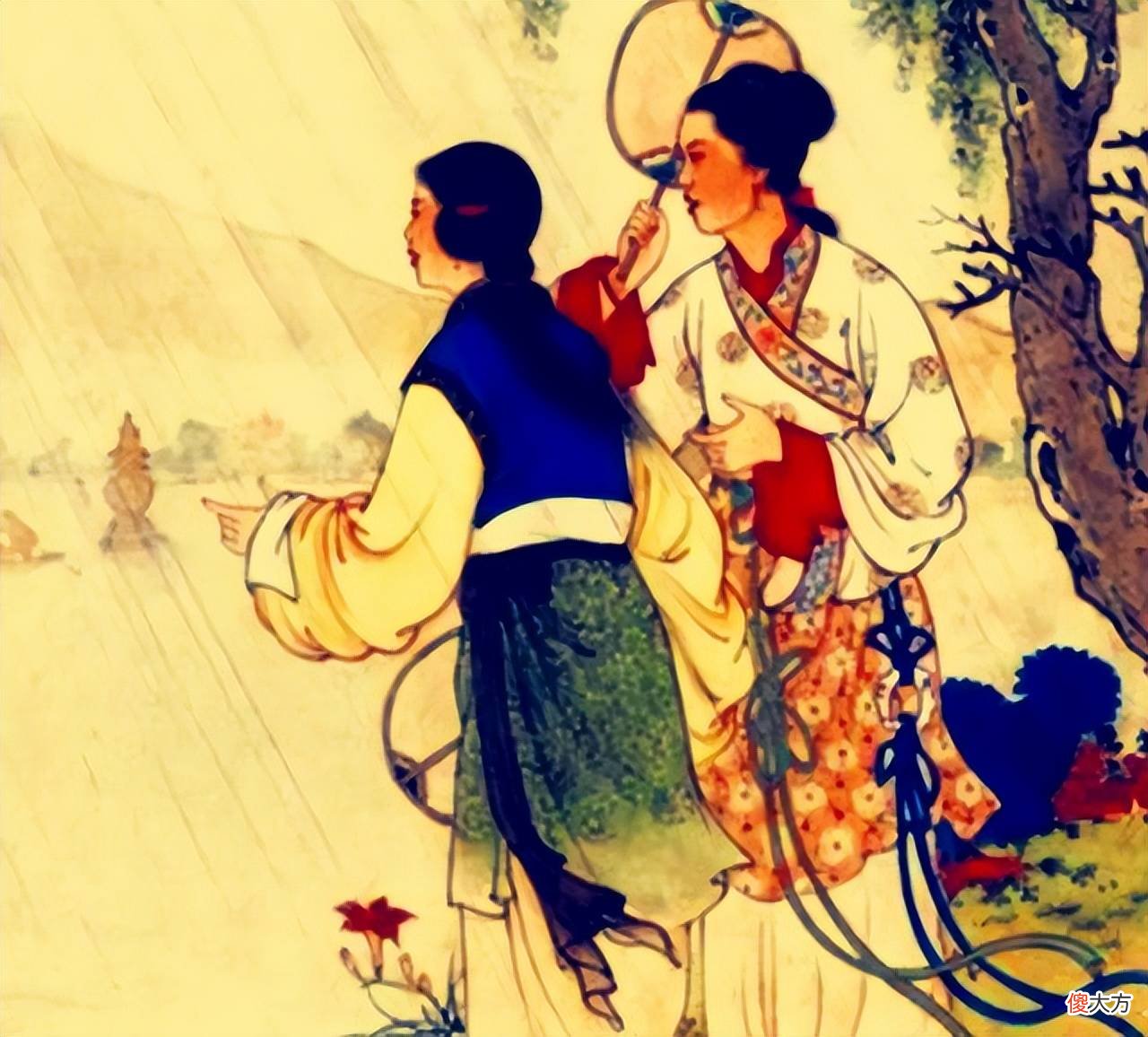 【历史故事】民间故事：姐妹俩大吵，穷小伙攀附富贵人家