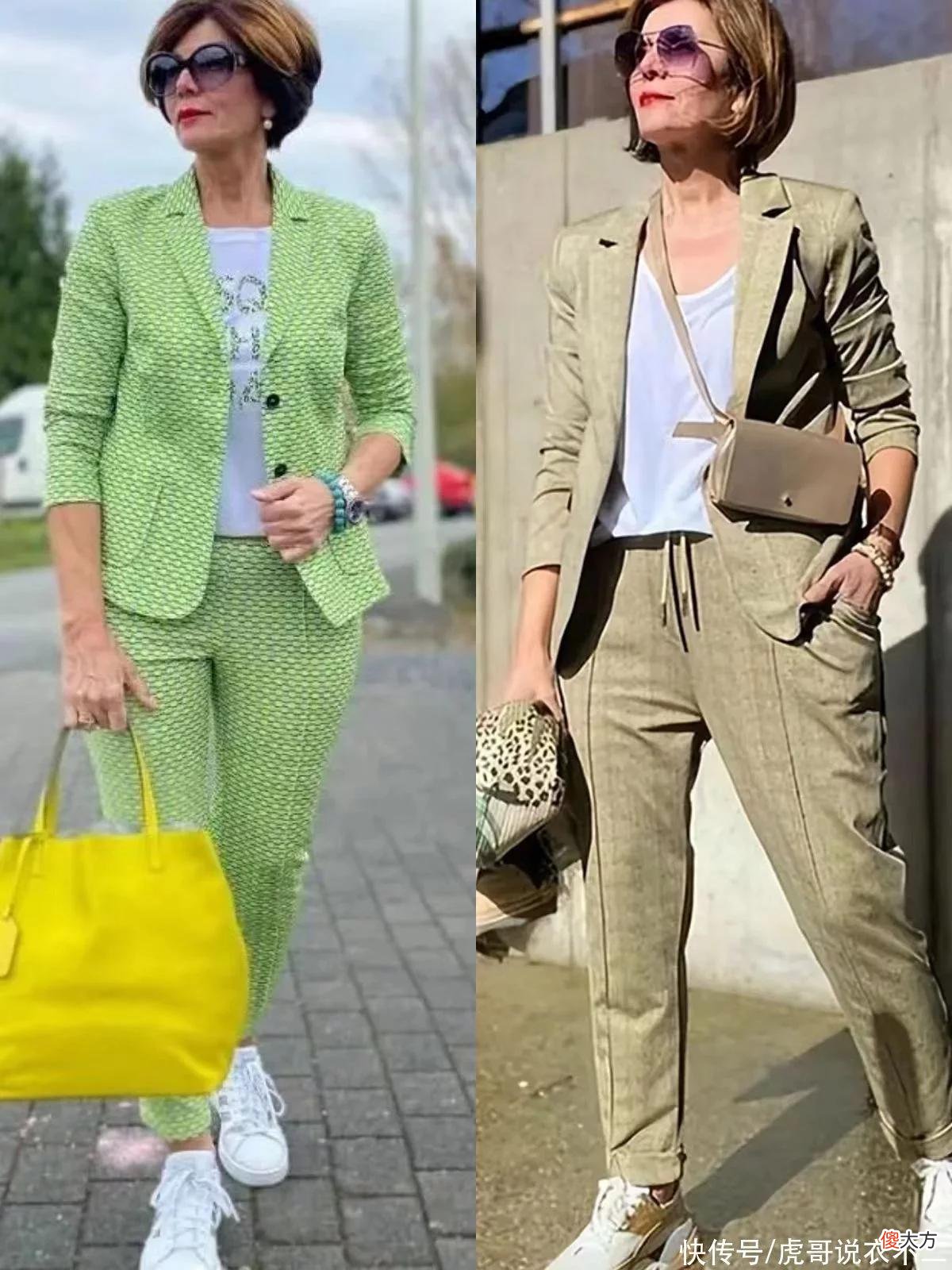 【就爱时尚】这才是50+女人该学的穿搭,微胖身材长相一般,却一个比一个优雅