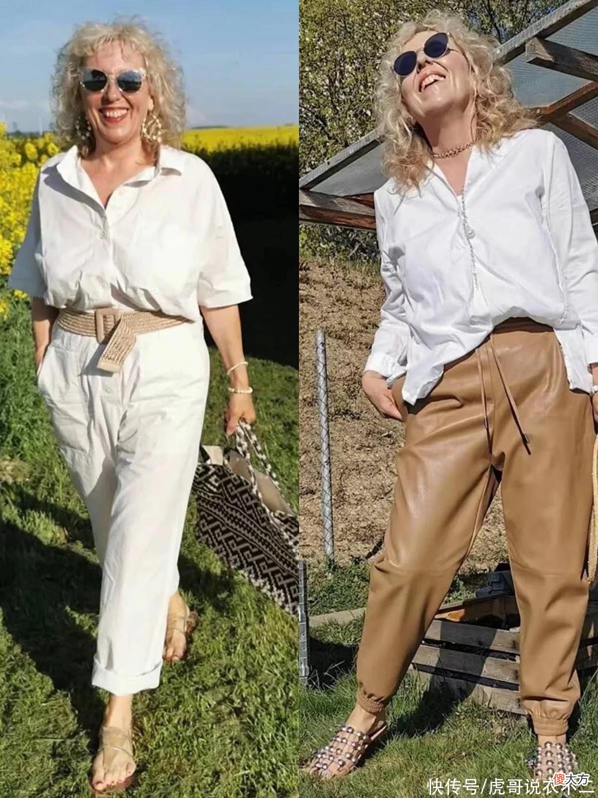 【就爱时尚】这才是50+女人该学的穿搭,微胖身材长相一般,却一个比一个优雅