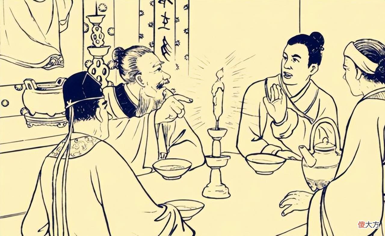 【爱历史】民间故事:张子放的寿宴上,岳母的举动,吓得他魂飞魄散