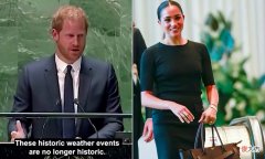 【就爱时尚】哈里梅根现身联合国总部，穿贴身上衣显时尚灵魂，一个BV包不够用