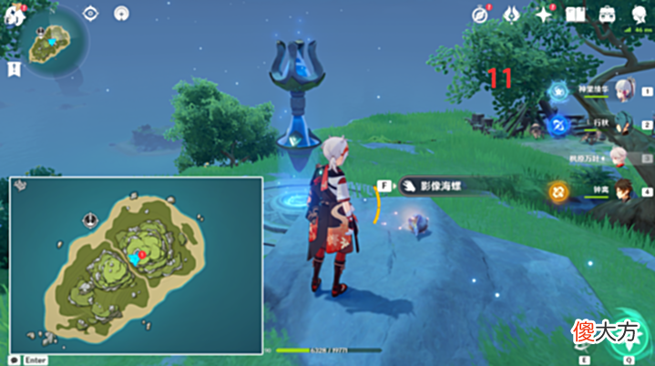 【游戏世界】原神:活动攻略「幻声留形」,海螺全收集