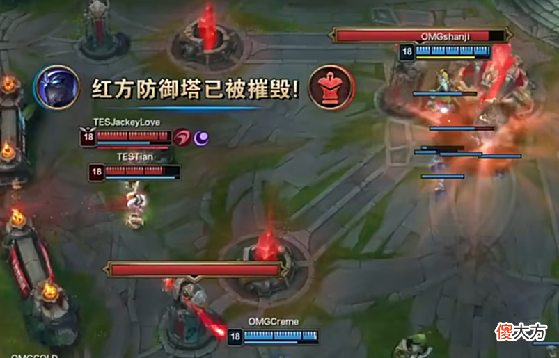 【游戏世界】TES八连胜晋级LPL第一梯队，Tian的灵性回来了，OMG暴露巨大问题