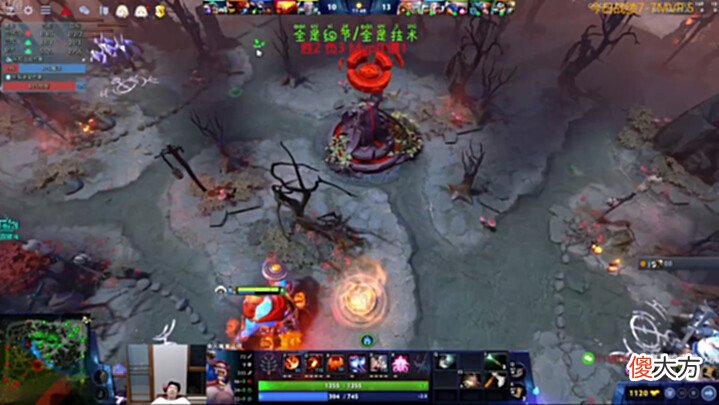 【游戏世界】Dota2-霸气也开始整活了?直播睡觉热度拉满,颇有老陈当年的风范