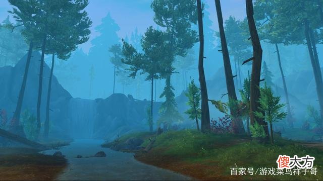 【游戏世界】《巨龙时代》蓝龙生活过的地方，蔚蓝国度是蓝龙的栖息地