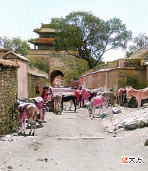 【历史故事】老照片：1917年的河北承德，热河行宫外的普通百姓生活